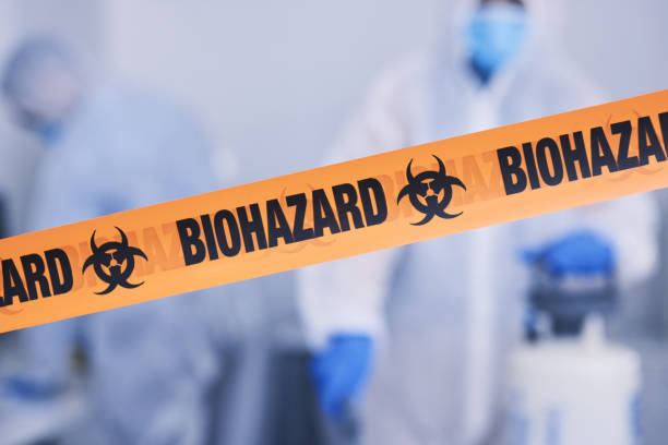 Professional Hoarding Cleanup technician working in Franklin, VA